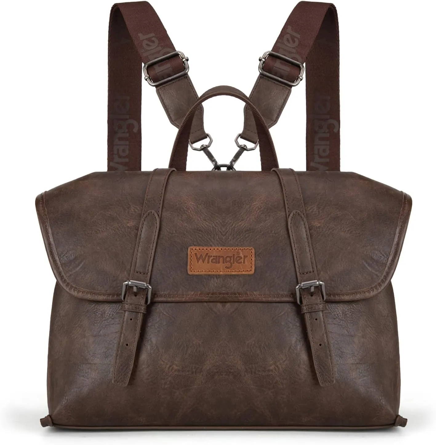 Wrangler Convertible Backpack for Women Briefcase Messenger Bag Professional Computer Work Bag for Business/Travel/Office