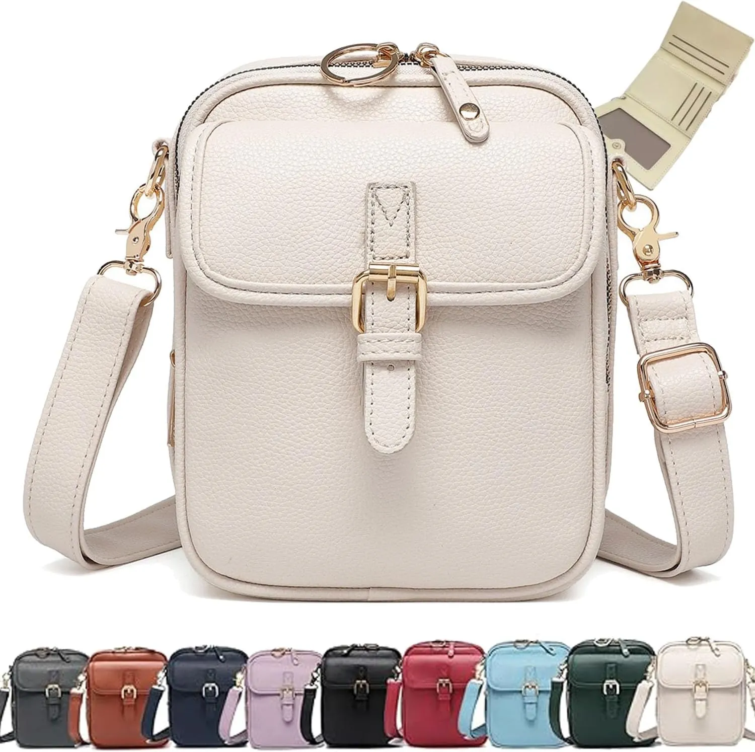 Zealburst 5 Crossbody Leather Bag,Collaboraten1 Urvashi Tojoyride Forcipower Collaboration Crossbody Anti Theft Leather Bag
