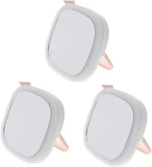 Zerodeko Portable LED Makeup Mirror with Night Light Compact and Design for Travel for Daily Use and Present Giving for Low Light Conditions