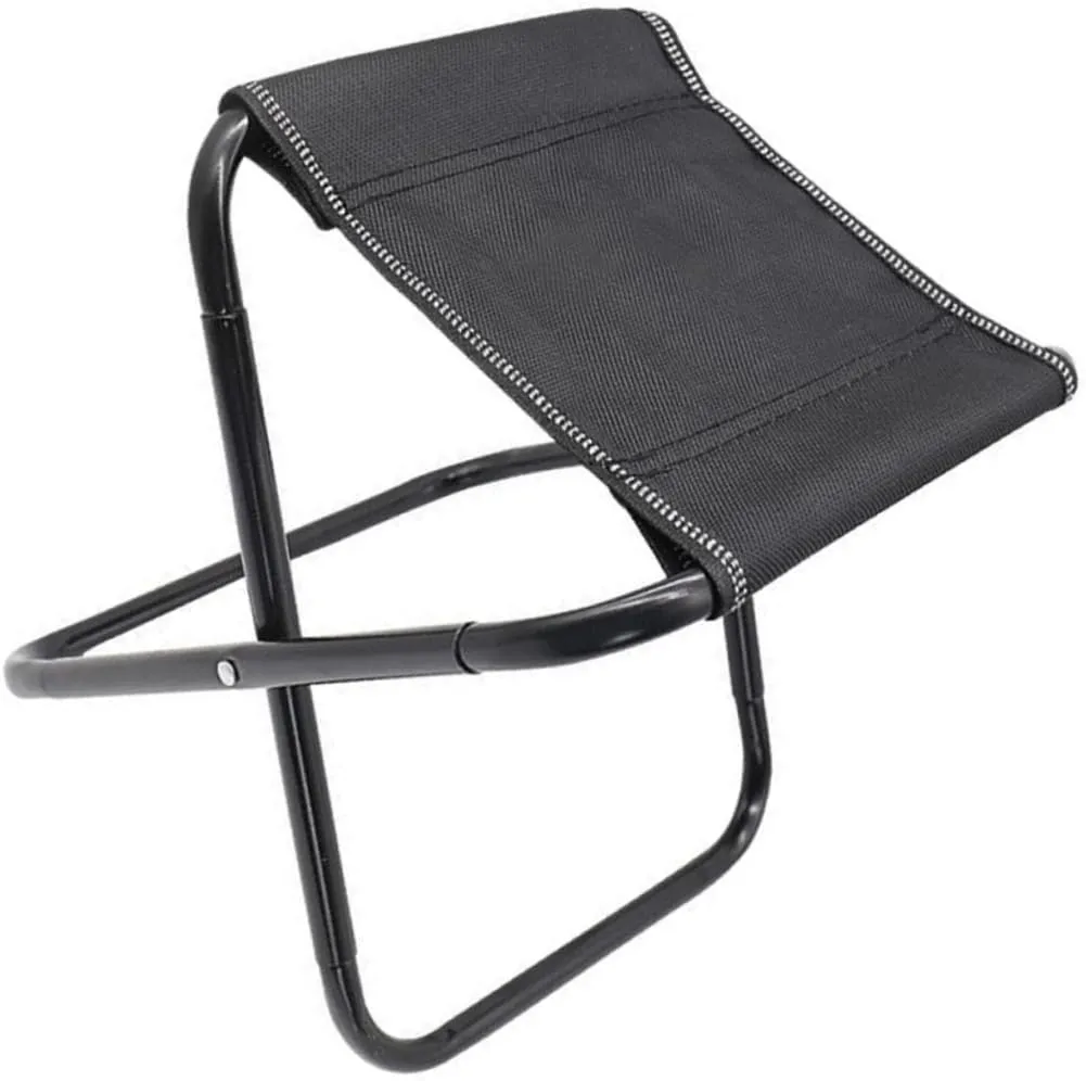 Zerodeko Small Portable Folding Stool Camping Stool Folding Design Lightweight Travel for Outdoor Activities